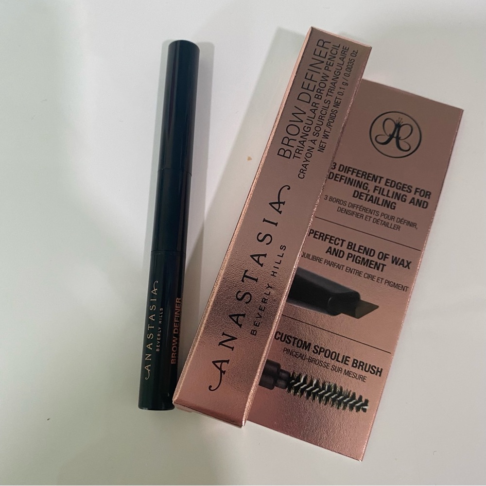 Anastasia Beverly Hills Brow Definer Triangular Brow Pencil EBONY travel size